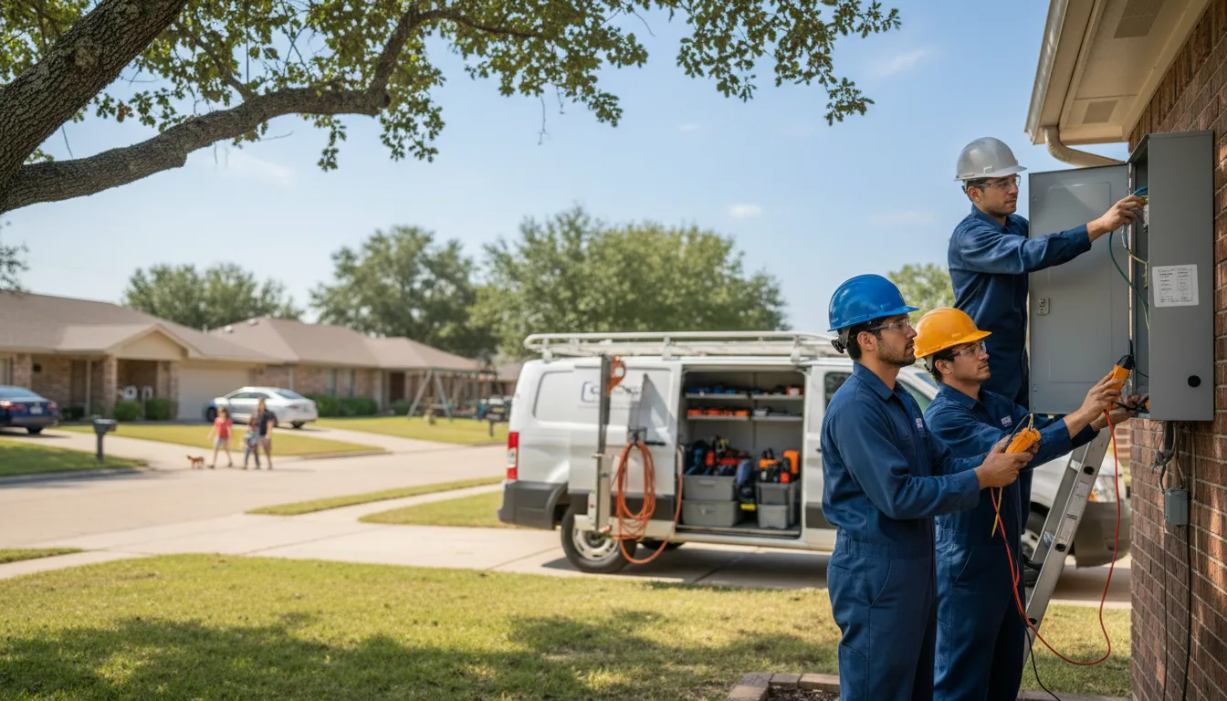 Certified electrician providing emergency electrical services in Van Etten, NY